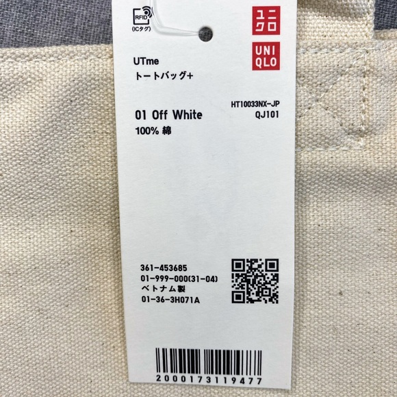 RARE NWT Uniqlo Ginza Japan Exclusive Tote - Picture 7 of 7